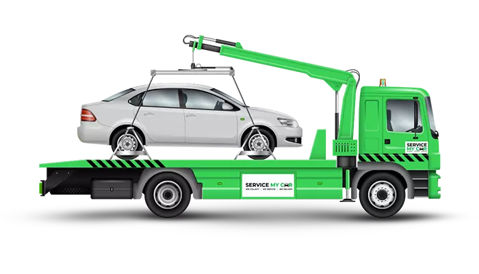 Get a Lexus Es 300h towing in Emirates Hills